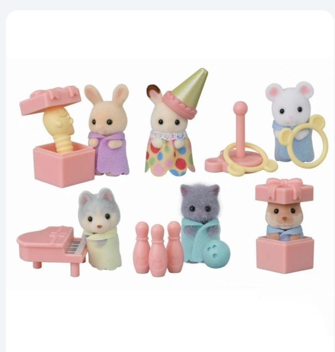 Baby Food Doll - 在庫あり シルバニアファミリー おもちゃ 女の子用おもちゃ キッチン ミニベビーパーティー