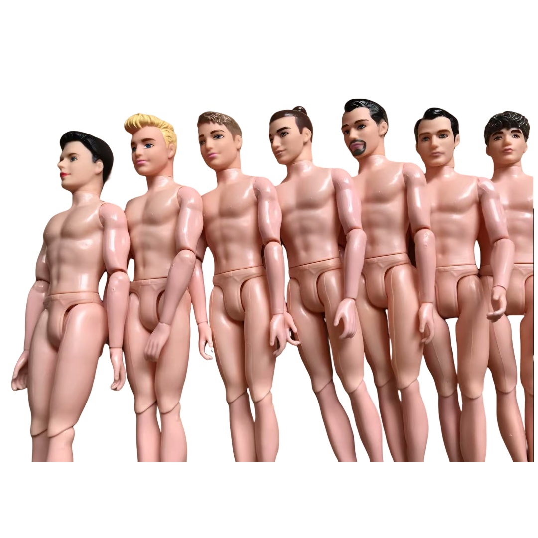 Baby Food Doll - 1/6 男性人形ハンサムな顔多関節可動男性人形玩具フィギュア DIY ドレッシングプリンセスボーイフレンド人形のおもちゃ