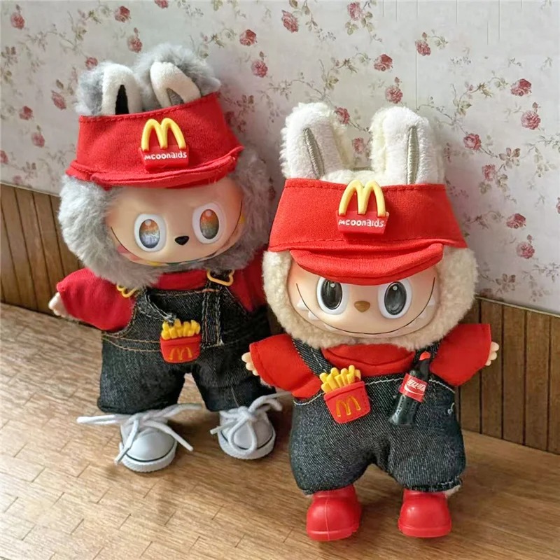 作業服ファッションコーヒー衣装服ラバブ人形用ファーストフード - Baby Food Doll のレビューと価格