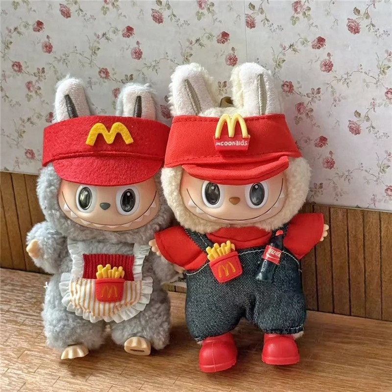 作業服ファッションコーヒー衣装服ラバブ人形用ファーストフード - Baby Food Doll のレビューと価格