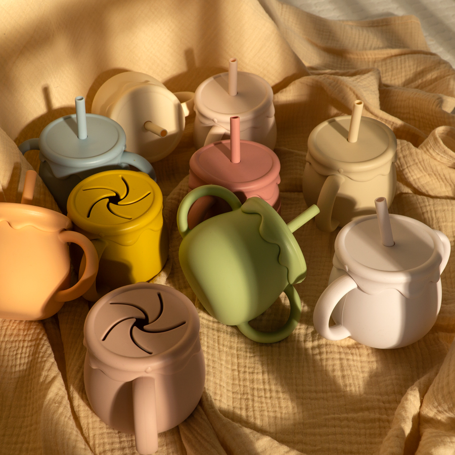 ベビー授乳カップポータブルドリンクウェアシッピーカップ固形食 - Snack Cup Toddler のレビューと価格