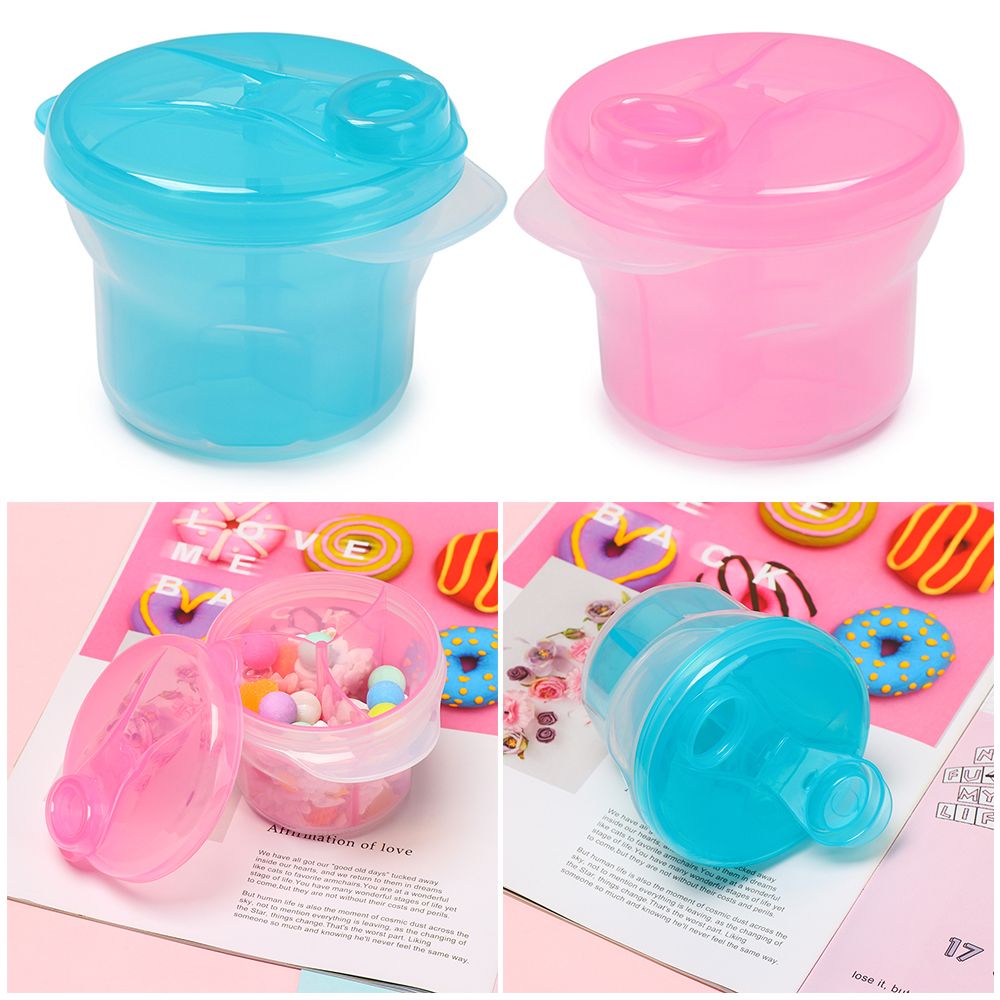 粉乳ディスペンサー,スナックポット収納,粉乳容器,3回 - Baby Food Organizer のレビューと価格