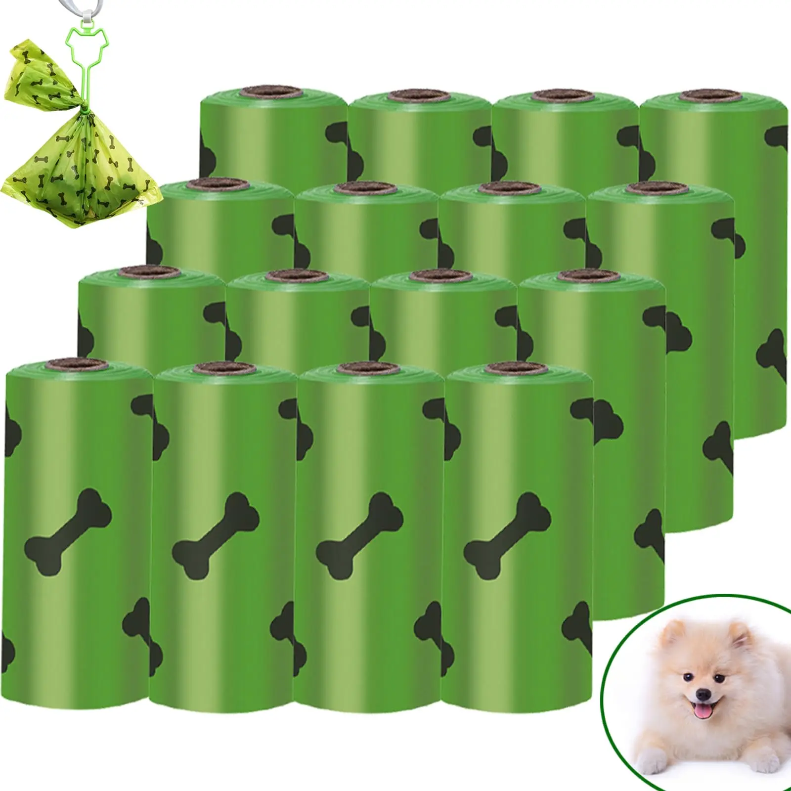 犬のうんち袋 ラベンダーの香り - 120枚入り 大型生分解 - Baby Food Dogs のレビューと価格