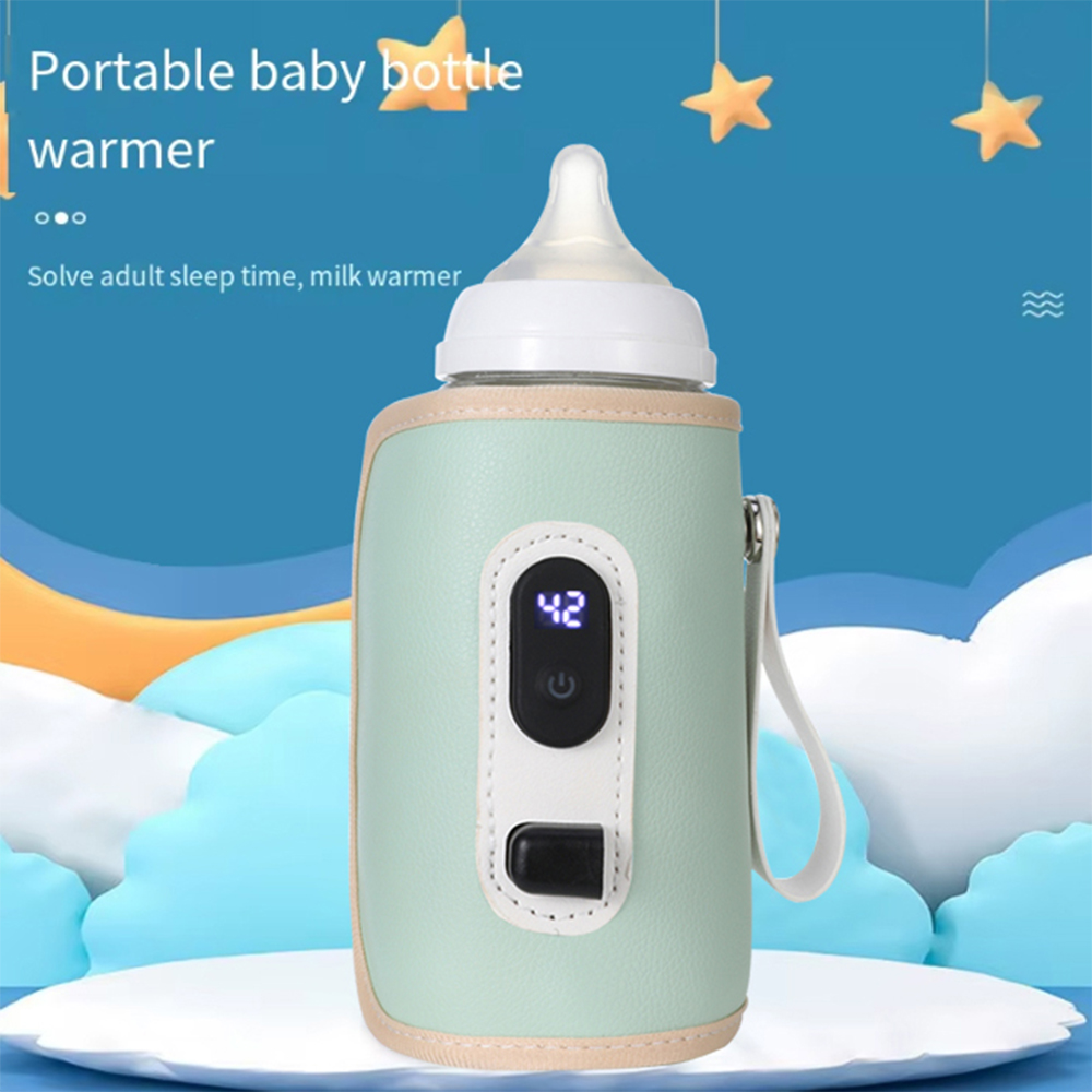 ポータブル哺乳瓶断熱カバー デジタルディスプレイ付き 恒温調 - Baby Food Zip Lock Bag のレビューと価格