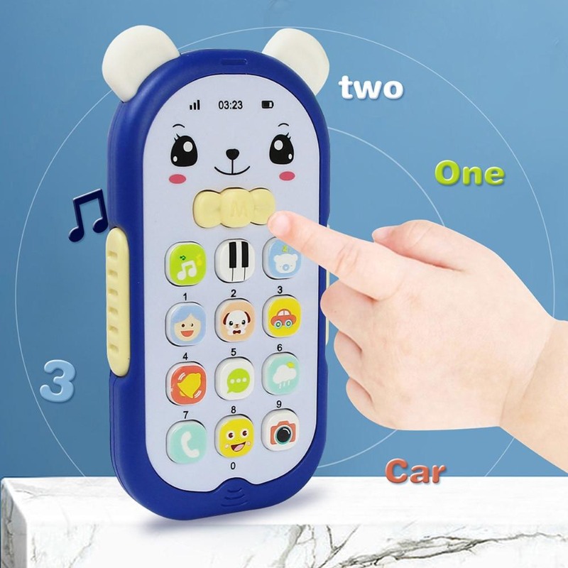 赤ちゃん用電話おもちゃ 音楽サウンドマシン 子供用 幼児早期 - Baby Food Hipp のレビューと価格