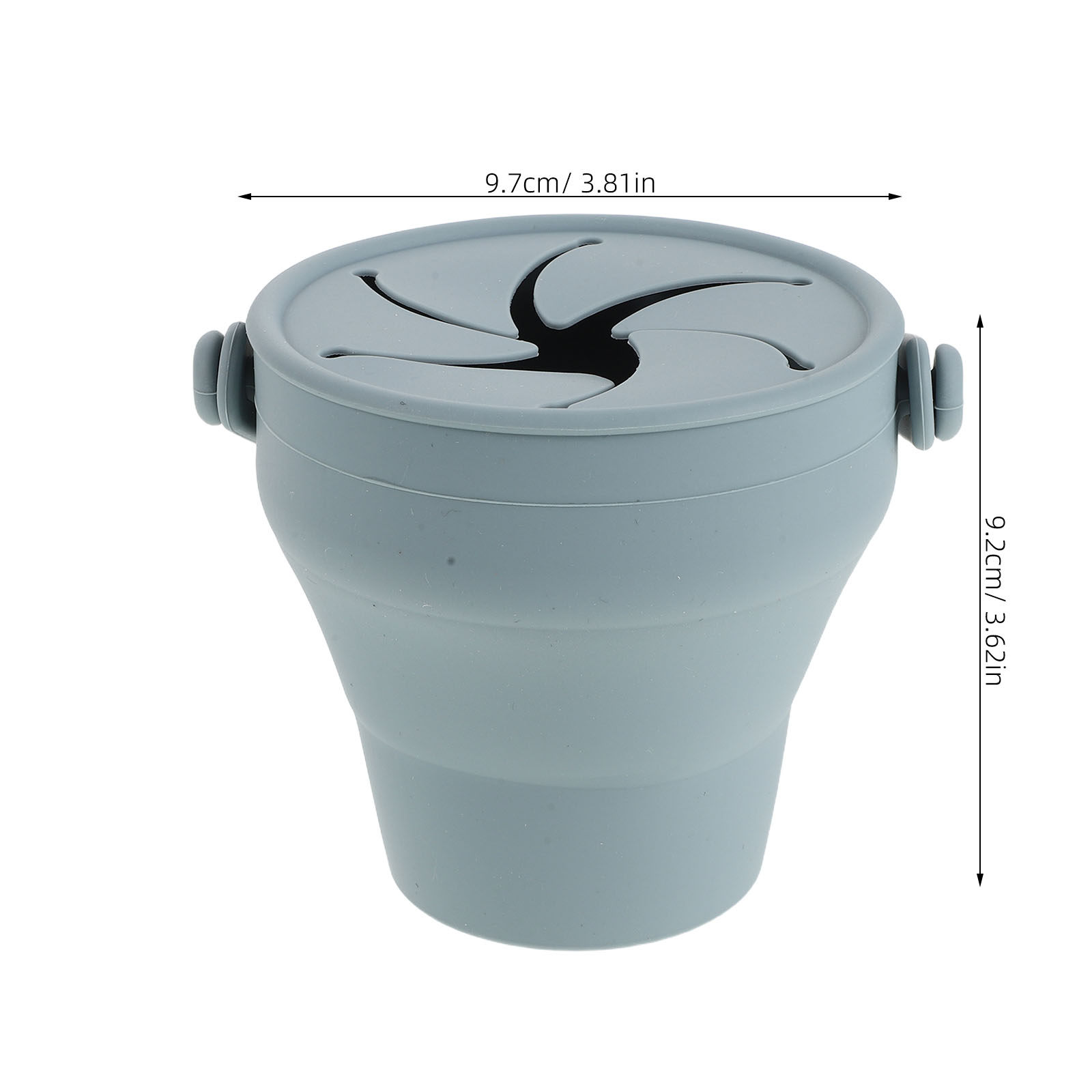 幼児用スナックカップ シリコン製 折りたたみ式スナック容器  - Snack Cup Toddler のレビューと価格