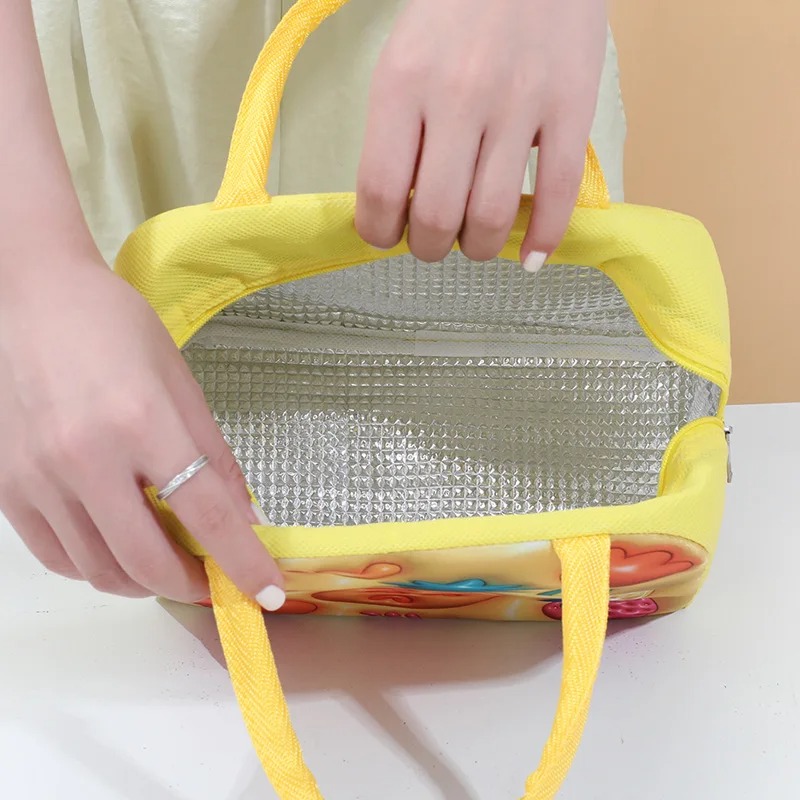 子供用ランチバッグ 3D漫画フード収納バッグ キッズ用 厚手 - Baby Food Zip Lock Bag のレビューと価格