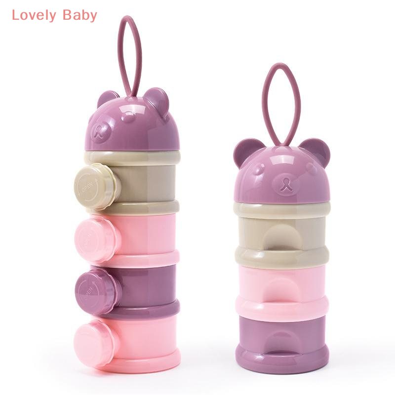 新生児用携帯フードストレージボックス 3/4層 くま型幼児用 - Snack Cup Toddler のレビューと価格