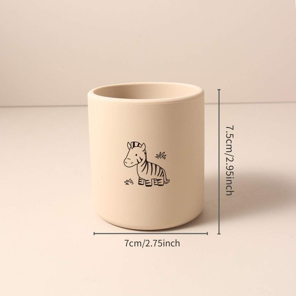 新しい漫画柄200MLベビー用シリコンカップ BPAフリー  - Snack Cup Toddler のレビューと価格