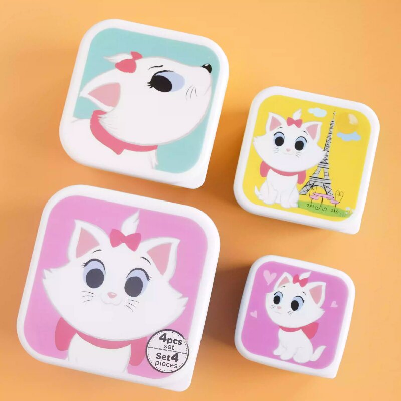かわいい漫画の動物柄弁当箱子供のポータブルフルーツボックス子 - Baby Food Organizer のレビューと価格