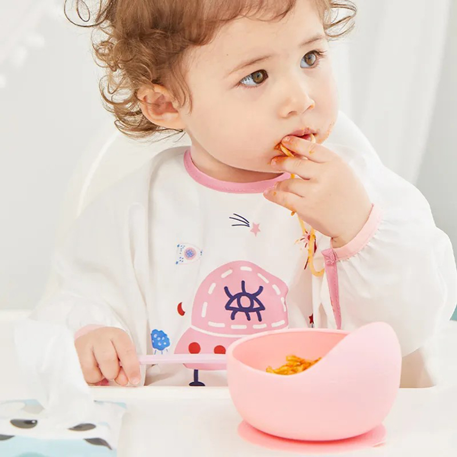 シリコン製のフィーディングボウル,高品質のベビーディッシュ, - Baby Food Utensils のレビューと価格