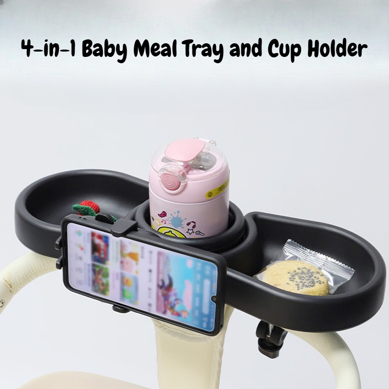 アップグレードされた4 in 1ユニバーサルベビーカースナッ - Snack Cup Toddler のレビューと価格
