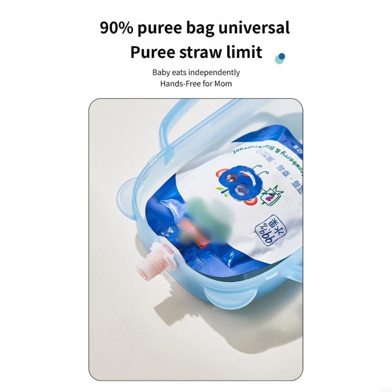 便利でお手入れ簡単な幼児用フルーツピューレディスペンサーボッ - Baby Food Organizer のレビューと価格
