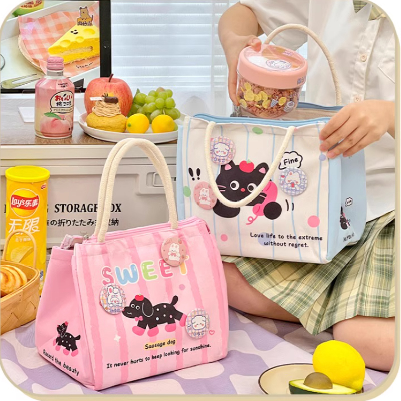 女性と女の子のためのカワイイサーマルランチバッグ、かわいいポ - Baby Food Zip Lock Bag のレビューと価格