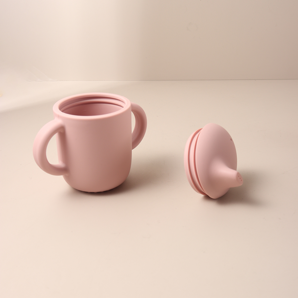 新しい固体180MLベビーシリコン製シッピーカップBPAフリ - Snack Cup Toddler のレビューと価格