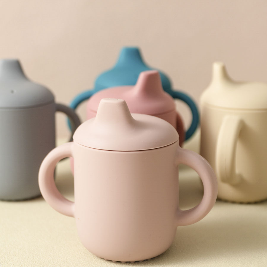 1 個ベビー給餌シリコーンカップ幼児や幼児のためのポータブル - Snack Cup Toddler のレビューと価格
