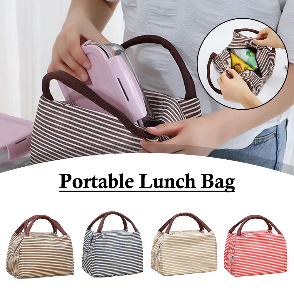 ポータブルランチバッグ食品保温バッグサーモポーチ子供用ランチ - Baby Food Zip Lock Bag のレビューと価格