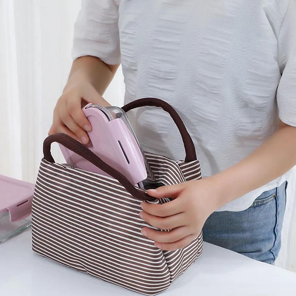 ポータブルランチバッグ食品保温バッグサーモポーチ子供用ランチ - Baby Food Zip Lock Bag のレビューと価格