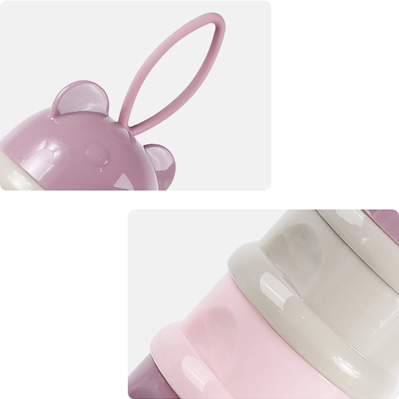 ストレージ 3/4 層ポータブル食品容器粉ミルクパウダーカー - Baby Food Organizer のレビューと価格