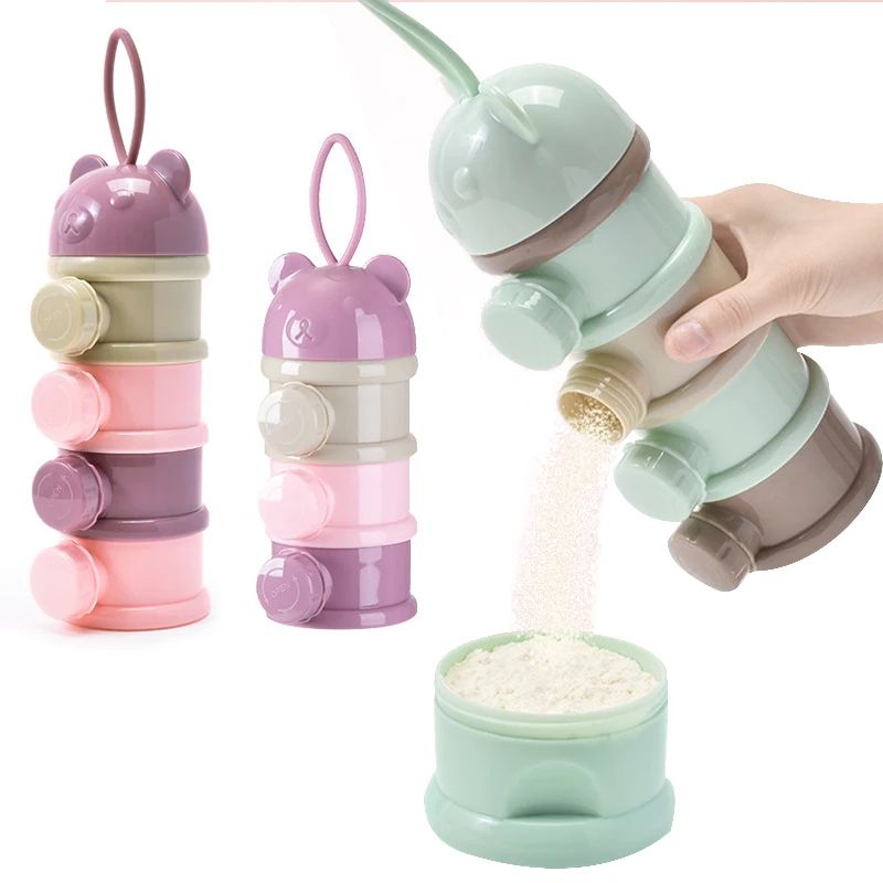 3/4 層ベビーポータブルベビーフード収納ボックス複数の開口 - Baby Food Organizer のレビューと価格
