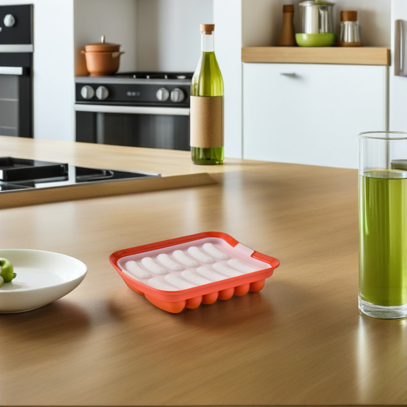 シリコンソーセージ型 12個取り ノンスティック 柔軟なホッ - Baby Food Dogs のレビューと価格