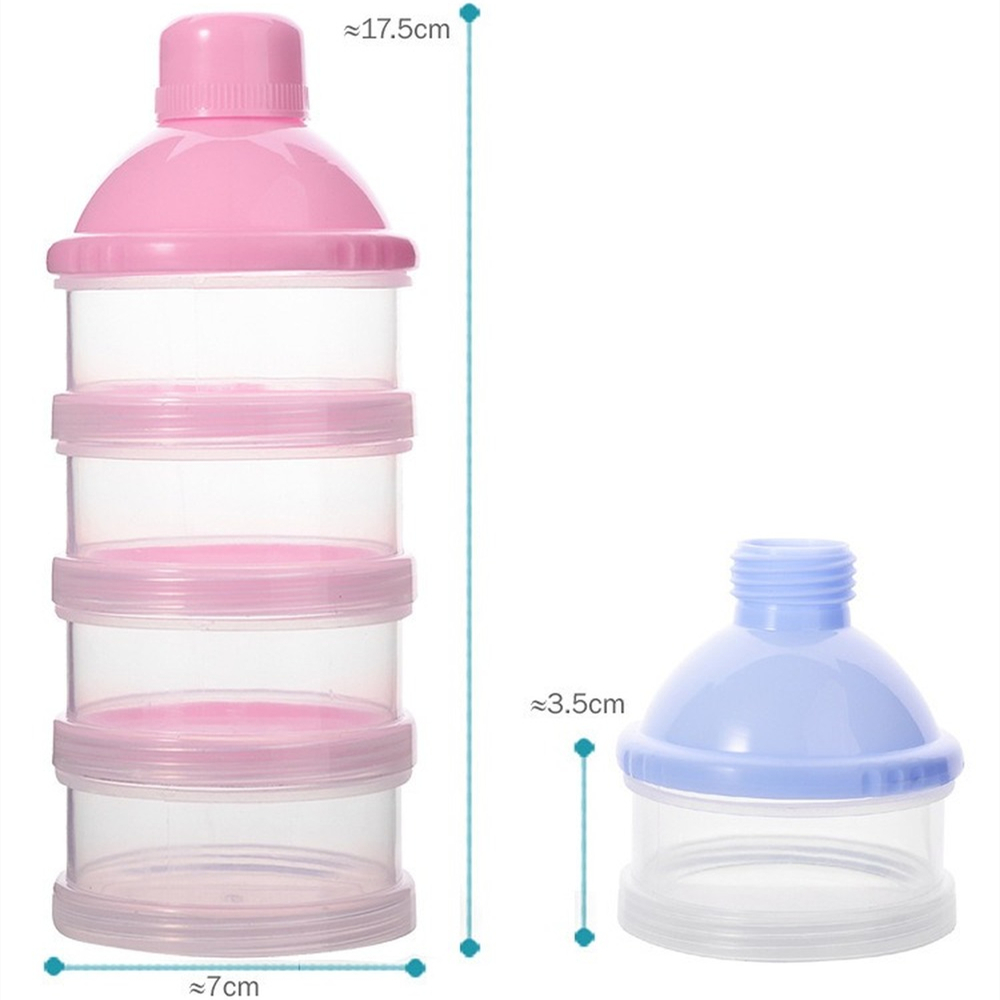 ポータブル粉ミルクディスペンサー食品容器収納給餌ボックス赤ち - Baby Food Organizer のレビューと価格